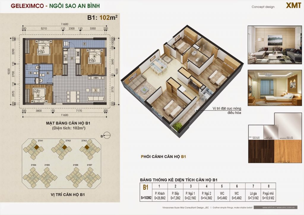 Bán căn hộ chung cư green star vào ở ngay tại 233 Phạm Văn Đồng - Hà Nội